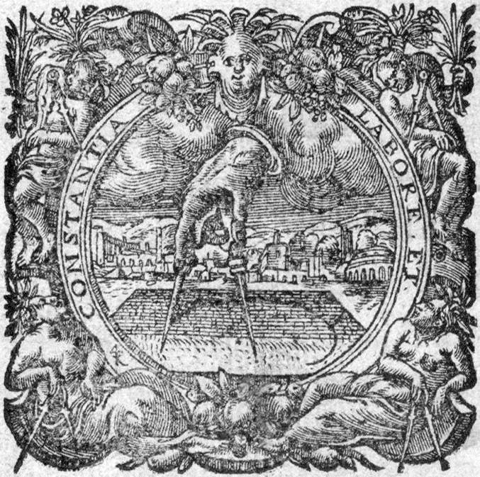 Emblème de la Officina plantiniana